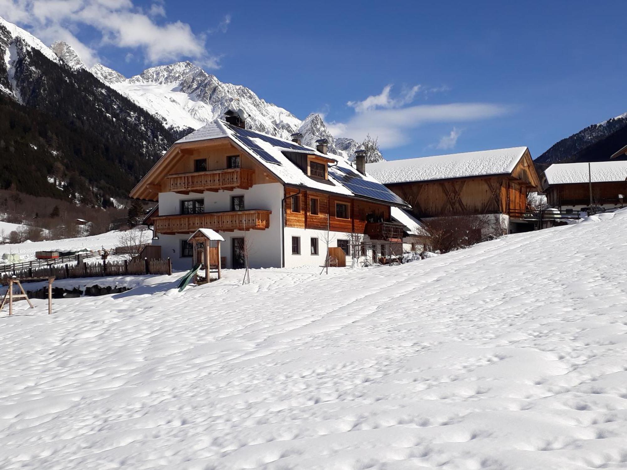 Unterreinischhof Villa Anterselva di Mezzo Dış mekan fotoğraf